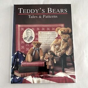 NWT Teddy’s Bears Tales & Patterns Hardcover BOOK Linda Mullins Patriotic 1997
